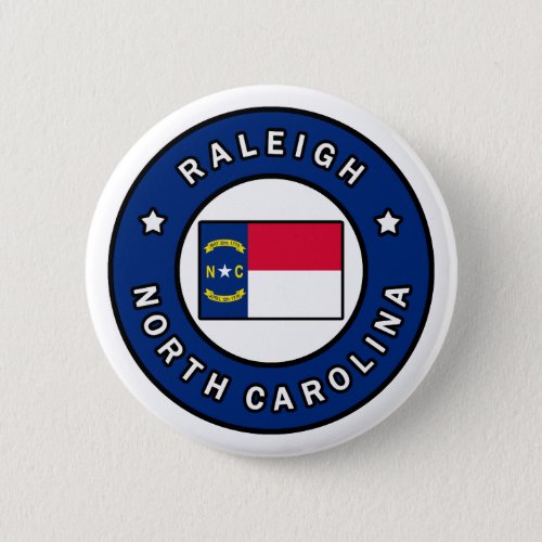 Raleigh North Carolina Button