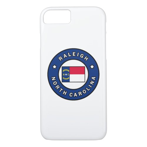 Raleigh North Carolina iPhone 87 Case