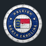 Raleigh North Carolina Dart Board<br><div class="desc">Raleigh North Carolina</div>