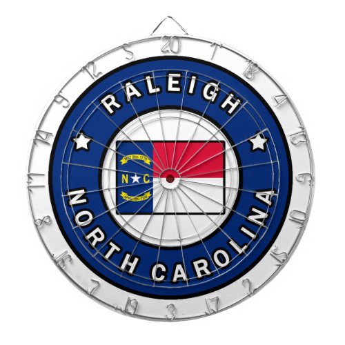 Raleigh North Carolina Dart Board