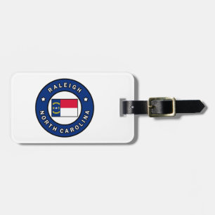 Raleigh North Carolina Luggage Tag