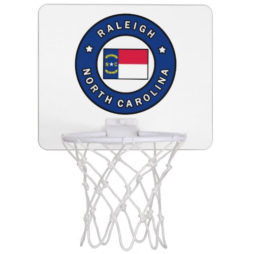 Raleigh North Carolina Mini Basketball Hoop