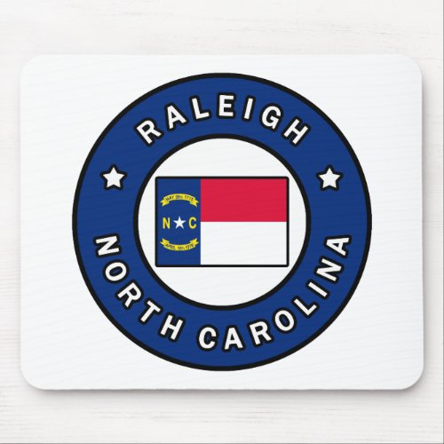 Raleigh North Carolina Mouse Pad