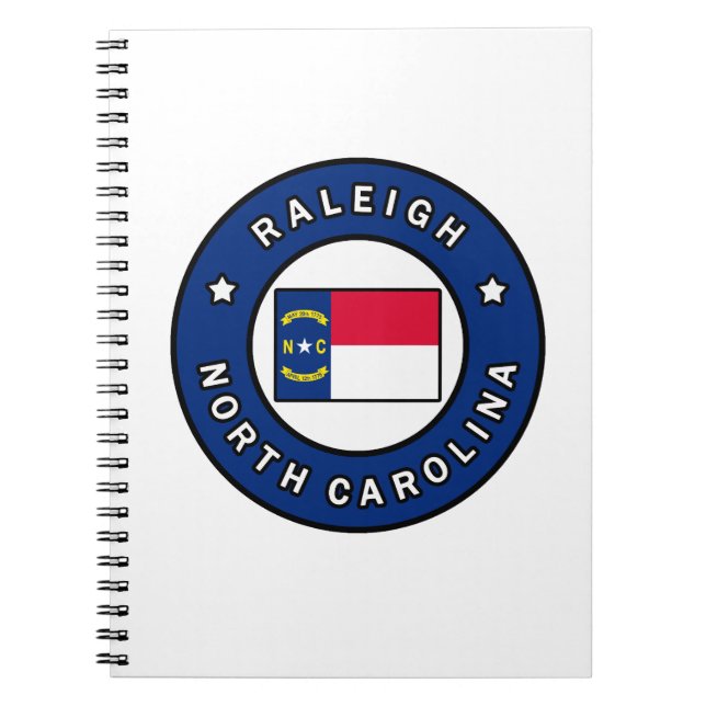 Raleigh North Carolina Notebook (Front)