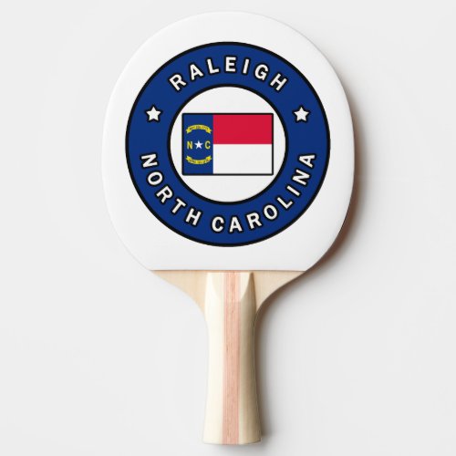 Raleigh North Carolina Ping Pong Paddle