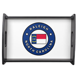 Raleigh North Carolina Serving Tray