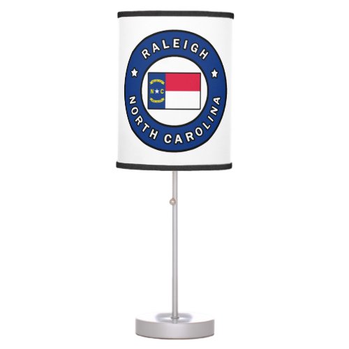 Raleigh North Carolina Table Lamp