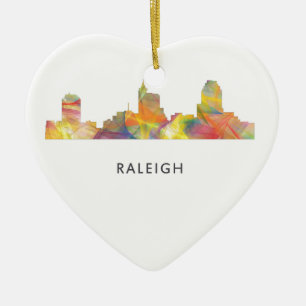 RALEIGH, NORTH CAROLINA WB1 - CERAMIC ORNAMENT