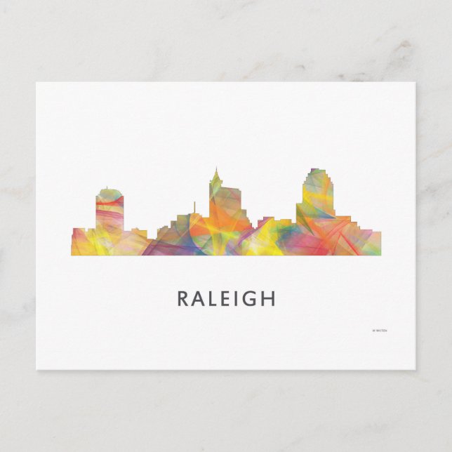 RALEIGH, NORTH CAROLINA WB1 - POSTCARD (Front)
