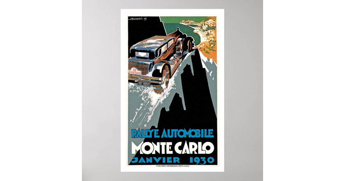 Badge émaillé ACM Plaque Souvenir écusson émaillé - 54ème Rallye De Monte- Carlo 1986 - ACM Monaco - Collection Badge Rallye Monte-Carlo