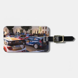 Rally Cars Luggage Tag