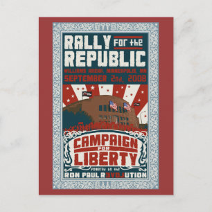 Rally for the Republic Postcard