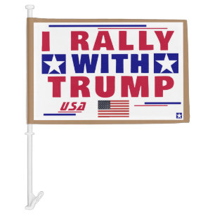 Rally gear car flag