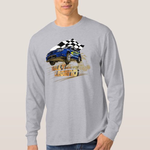 Rally Legend  Mens Long Sleeve T_Shirt