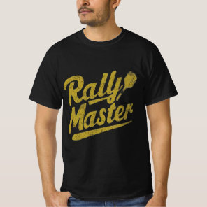 Rally master retro golden pickleball  T-Shirt