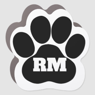 Rally Master Title Car Magnet-Customize Colors Car Magnet