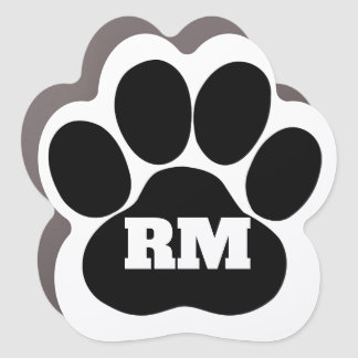 Rally Master Title Car Magnet-Customize Colors Car Magnet