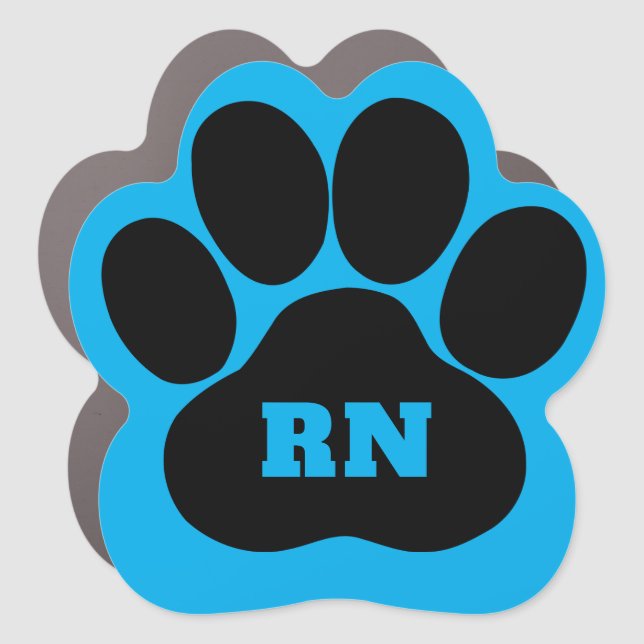 Rally Novice Title Magnet - Customizable Colors! (Front)