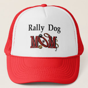 Rally Obedience Dog Mom Gifts Trucker Hat