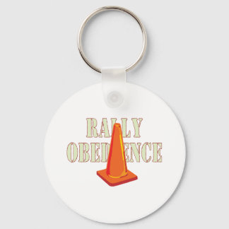 Rally Obedience Keychain