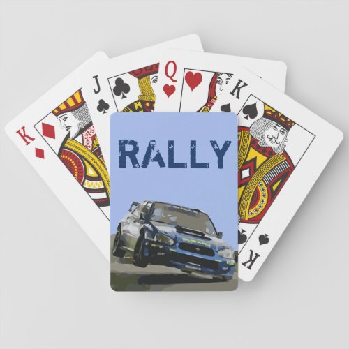 RALLY PLAYING CARDS