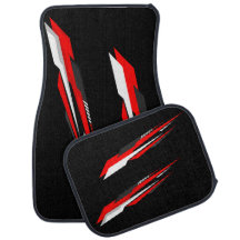 Rally Red Set of Car Mats