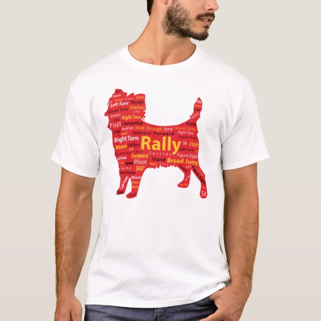 Rally (Red & Yellow) T-Shirt (Front)