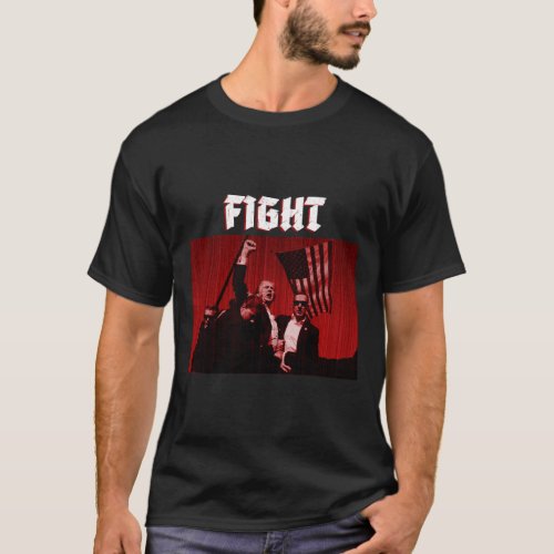 Rally Shooting Fight In 2024  T_Shirt