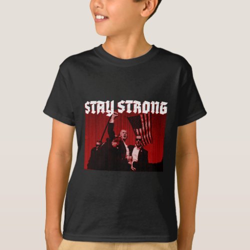 Rally Shooting Stay Strong In 2024  T_Shirt