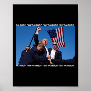 Rally Shooting Trump Shooting Trump Ination  Poster