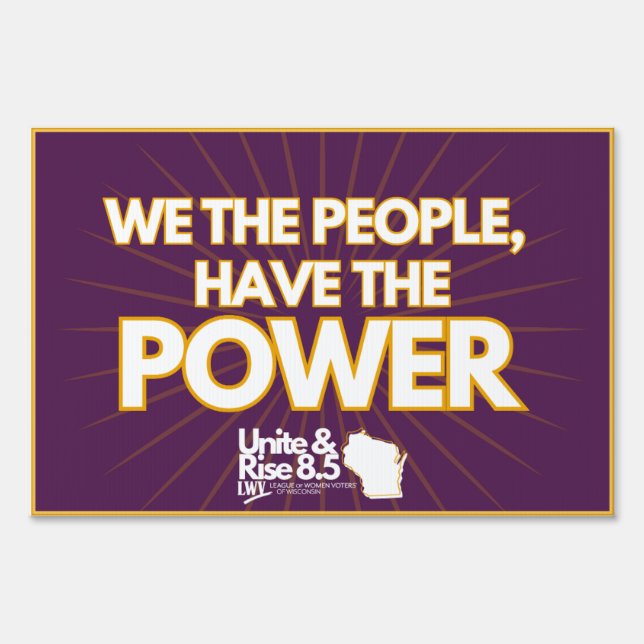 Rally Sign 12x18 (Front)