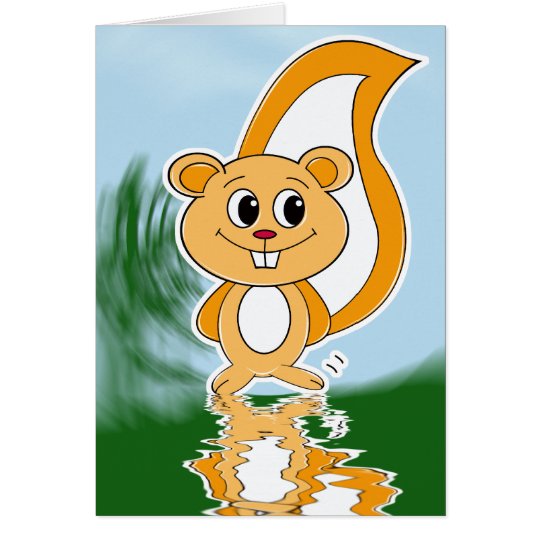 Rally Squirrel Card