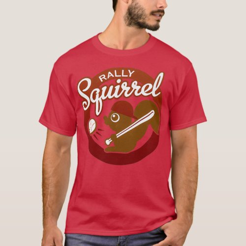 Rally Squirrel  T_Shirt