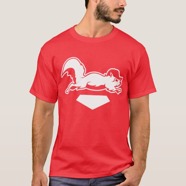 Rally Squirrel T-Shirt (Front)