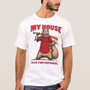 Rally Squirrel T-shirt  Fear The Squirrel