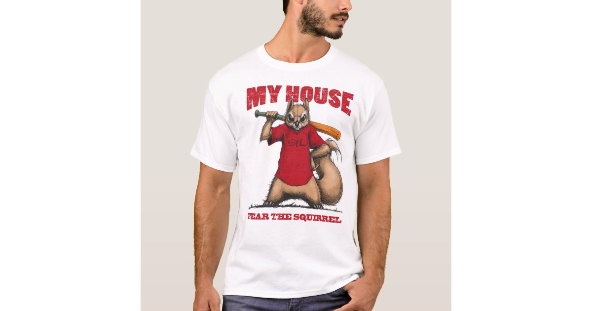 Rally Squirrel Tshirt Fear The Squirrel Zazzle