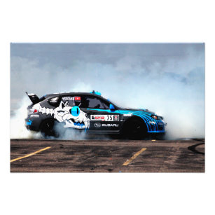 Wall Art Print Drifting Car Auto Drift, Gifts & Merchandise