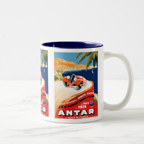 Rallye Automobile Monte Carlo Two_Tone Coffee Mug