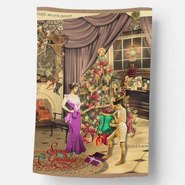 Ralph, are you queer? house flag (Front)