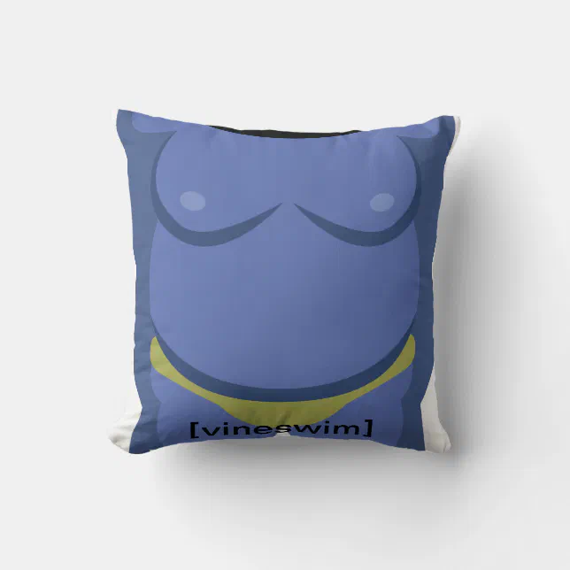 Ralph Bluetawn MoJo Pillow Zazzle