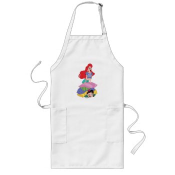 Ralph Breaks The Internet | Ariel & Vanellope Long Apron by wreckitralph at Zazzle