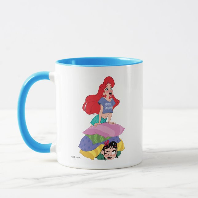 Ralph Breaks the Internet | Ariel & Vanellope Mug (Left)