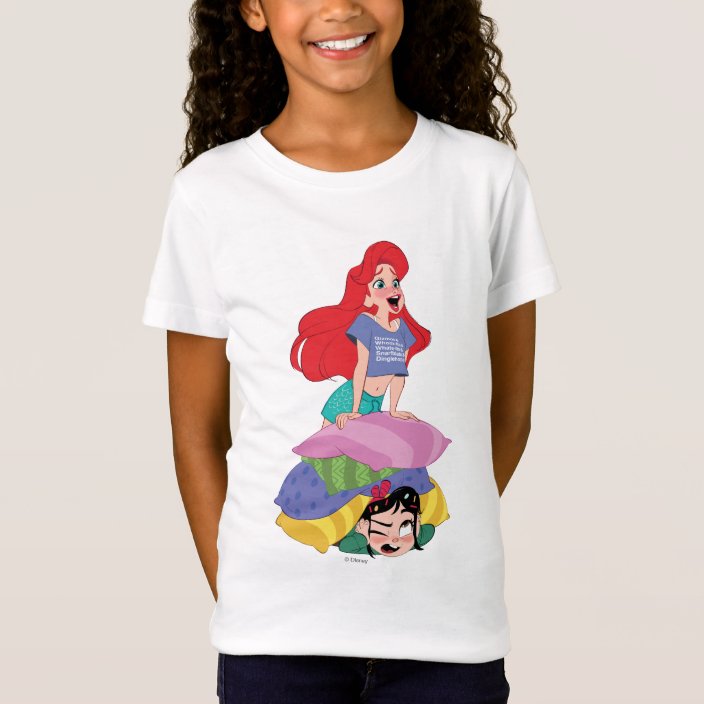 ariel's shirt in ralph breaks the internet