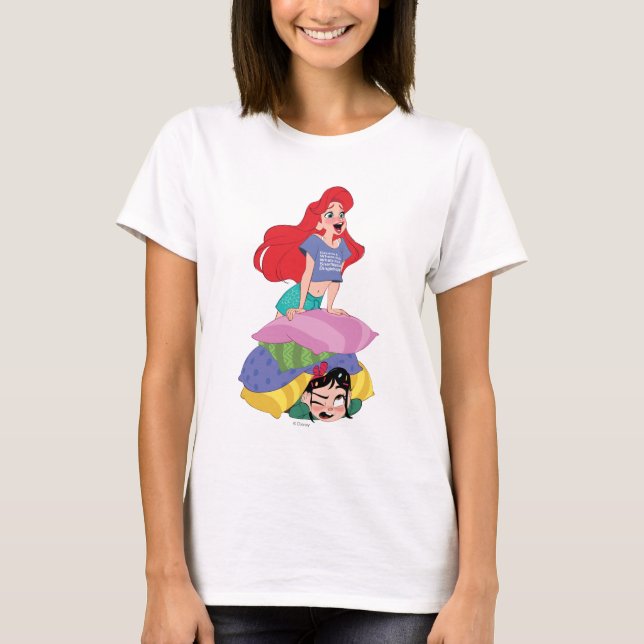 Ralph Breaks the Internet | Ariel & Vanellope T-Shirt (Front)