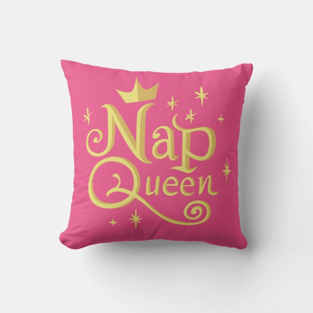 Ralph Breaks the Internet | Aurora - Nap Queen Throw Pillow (Front)