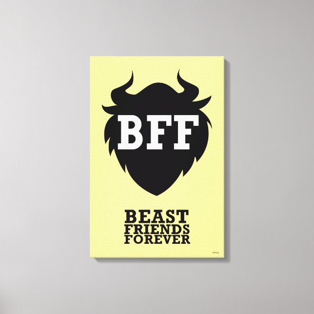 Ralph Breaks the Internet | Belle | BFF Canvas Print (Front)