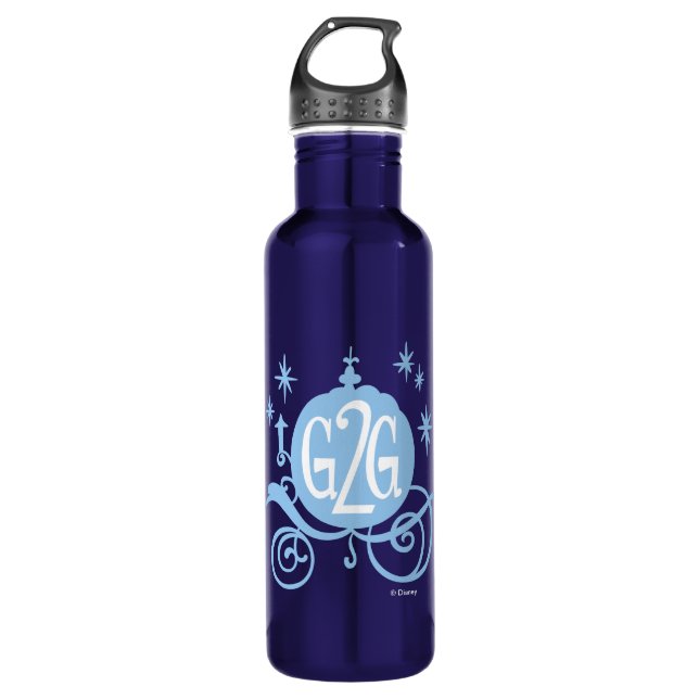 Ralph Breaks the Internet | Cinderella - G2G Stainless Steel Water Bottle (Front)