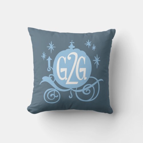 Ralph Breaks the Internet  Cinderella _ G2G Throw Pillow