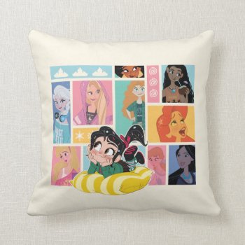 Ralph Breaks The Internet | Comfy Squad Throw Pillow by wreckitralph at Zazzle