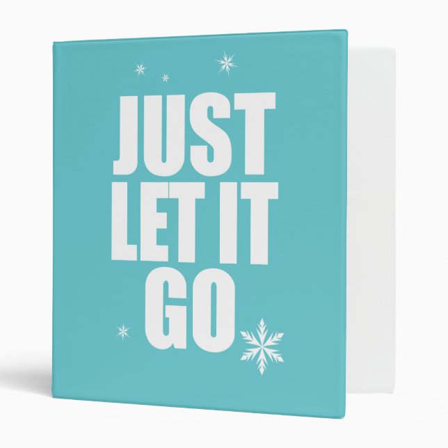 Ralph Breaks the Internet | Elsa - Let it Go 3 Ring Binder (Front/Inside)
